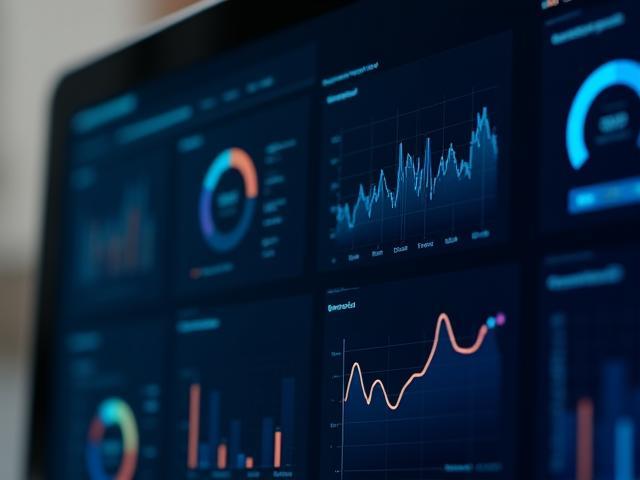 Synectis SaaS advanced data analytics dashboard UI.