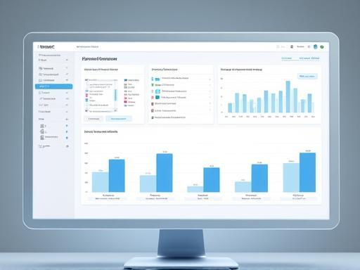 Mockup of an IT operations dashboard in Synectis SaaS